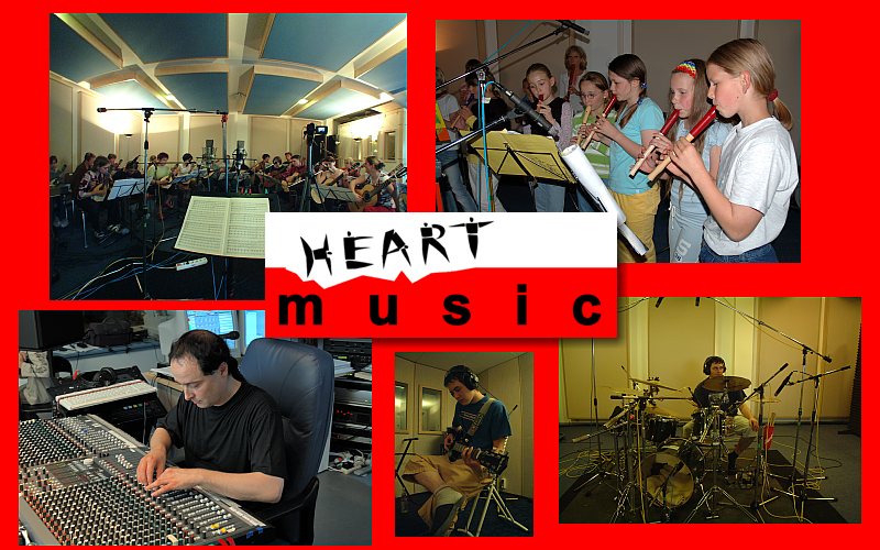 Willkommen beim HEART MUSIC Tonaufnahme-Studio